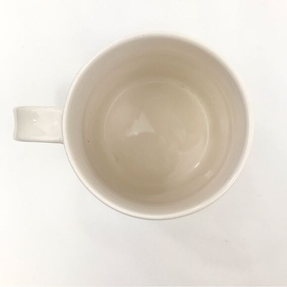 Anthropologie Starla M. Halfmann Petal Pallette Monogram N Floral Artisan Mug - Picture 8 of 16